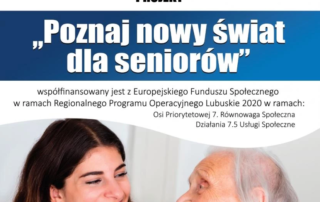 Plakat miniaturka Poznaj nowy świat dla seniorów