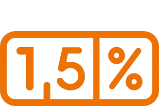 Logotyp 1,5% podatku