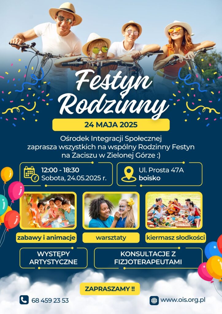 plakat nt festynu rodzinnego